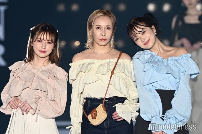 まりな、ありしゃん、さおりん/ヘラヘラ三銃士(C)モデルプレス