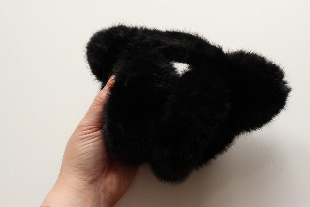 猫耳イヤーウォーマー　折りたたみ