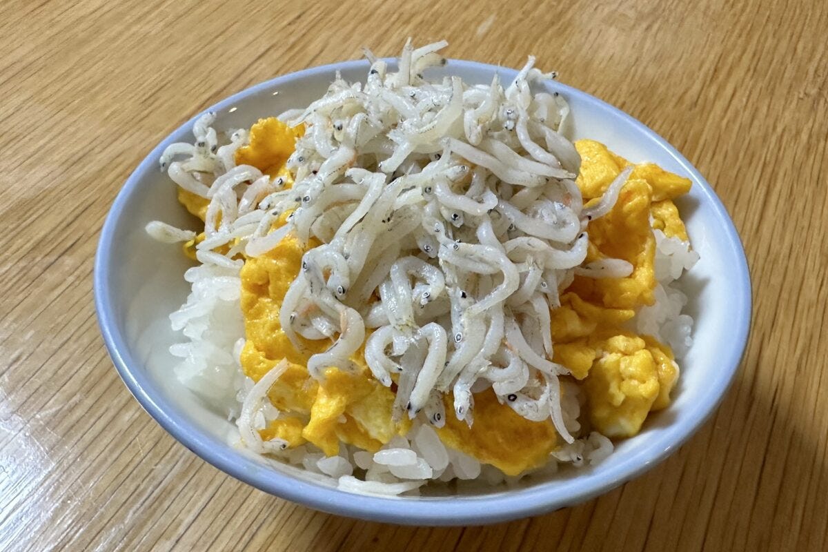 シラス丼　簡単レシピ