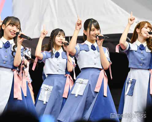 日向坂46、幻の曲「日向坂」テレビ初披露 “雪の妖精”衣装でハッピーオーラ全開<FNS歌謡祭>
