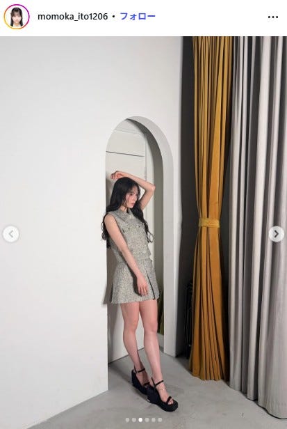 伊藤百花Instagramより