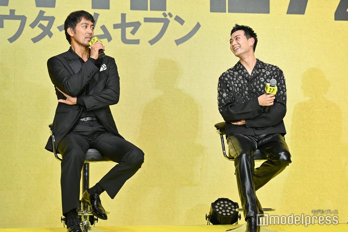 阿部寛、竜星涼(C)モデルプレス