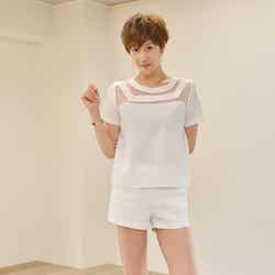 映画「R-18文学賞 vol.2 ジェリー・フィッシュ」(8月31日公開)で主演を務めた花井瑠美