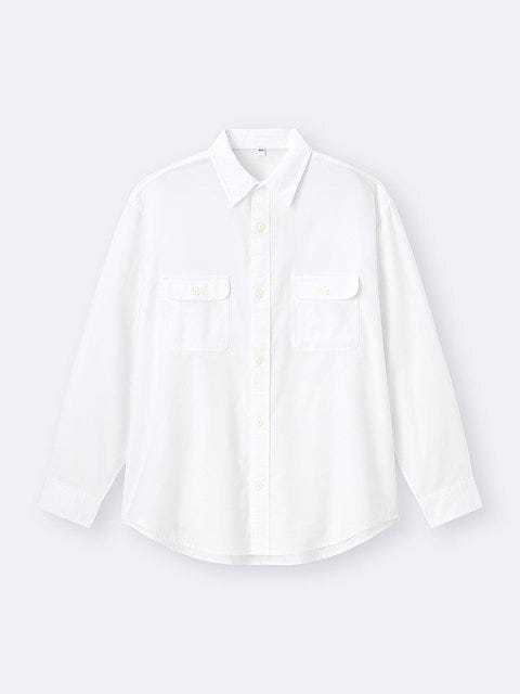 GU ダブルポケットワークシャツ GUのダブルポケットワークシャツ