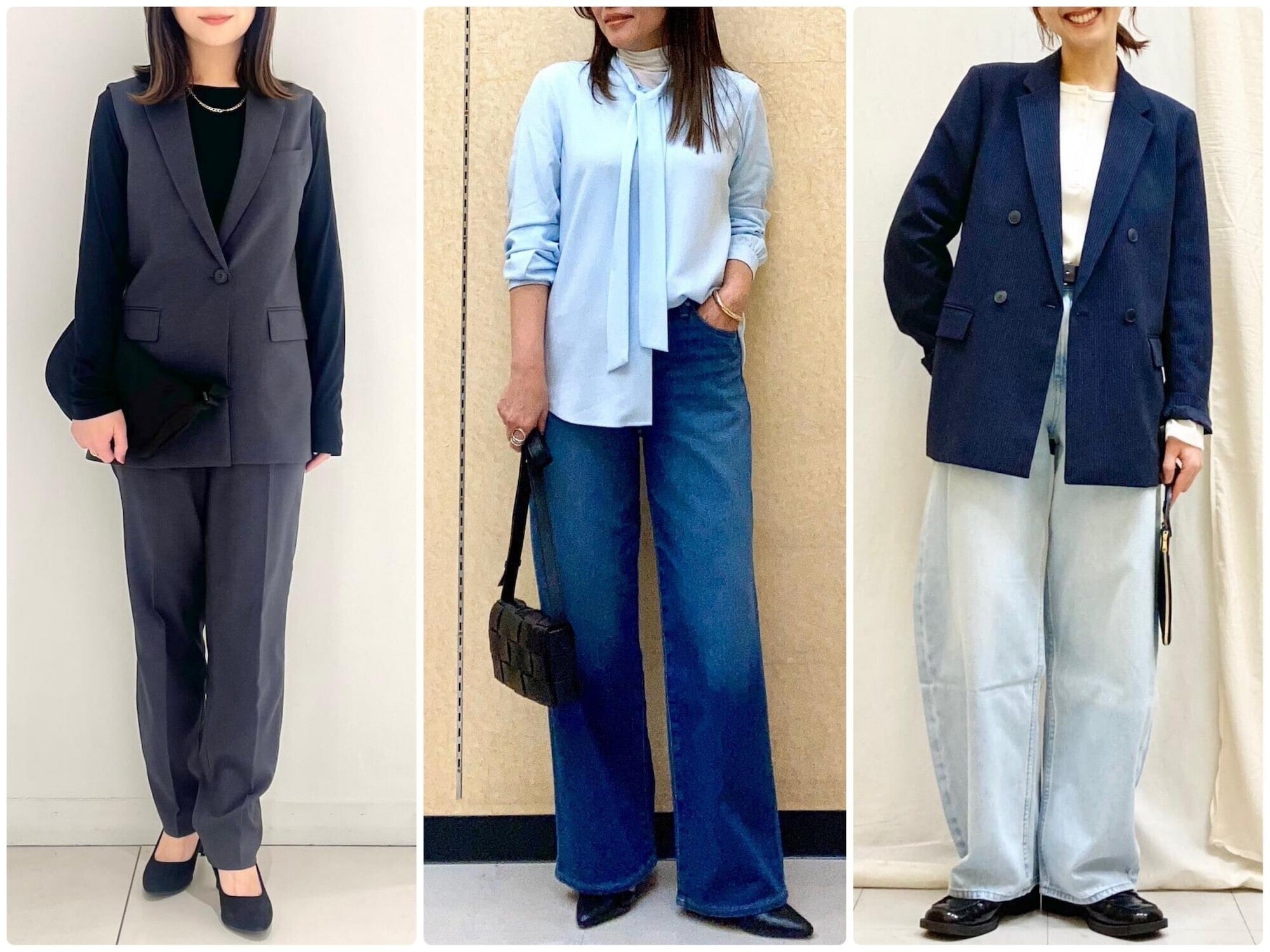 【ユニクロ】オンオフどちらも使えて大活躍しそう！大人がきれい見えする「春の優秀トップス」3選