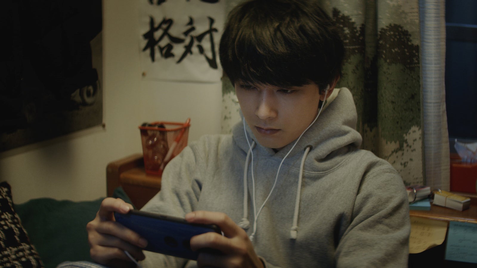 吉沢亮／新CM「スマホ舟」篇（提供写真）