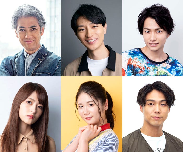 (上段左から)堀部圭亮、細田善彦、小澤廉(下段左から)若月佑美、小野花梨、小野塚勇人(C)「共演NG」製作委員会