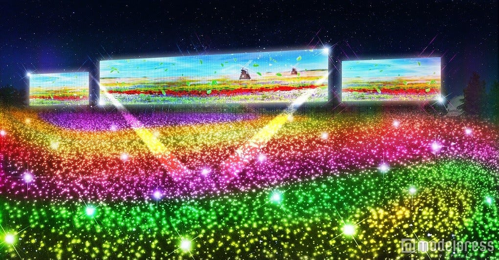 200万球15色のカラフルな輝き 東武動物公園「ウィンターイルミネーション」で冬デートは決まり