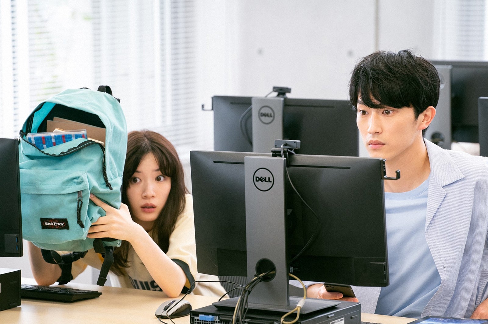 永野芽郁、杉野遥亮／「ユニコーンに乗って」第3話より（C）TBS／撮影：加藤春日