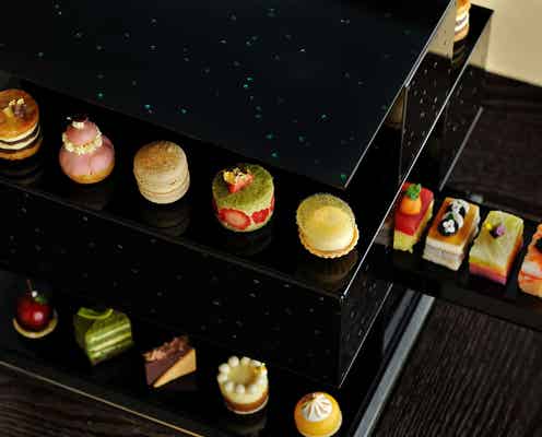 星のや東京のアフタヌーンティー、発酵食品×ドリンクとのペアリング