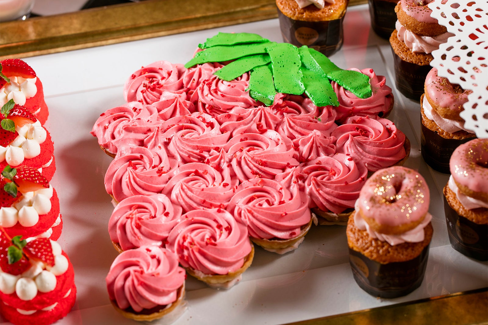 もぎって召し上がれ苺のモンブラン／画像提供：ヒルトン東京お台場