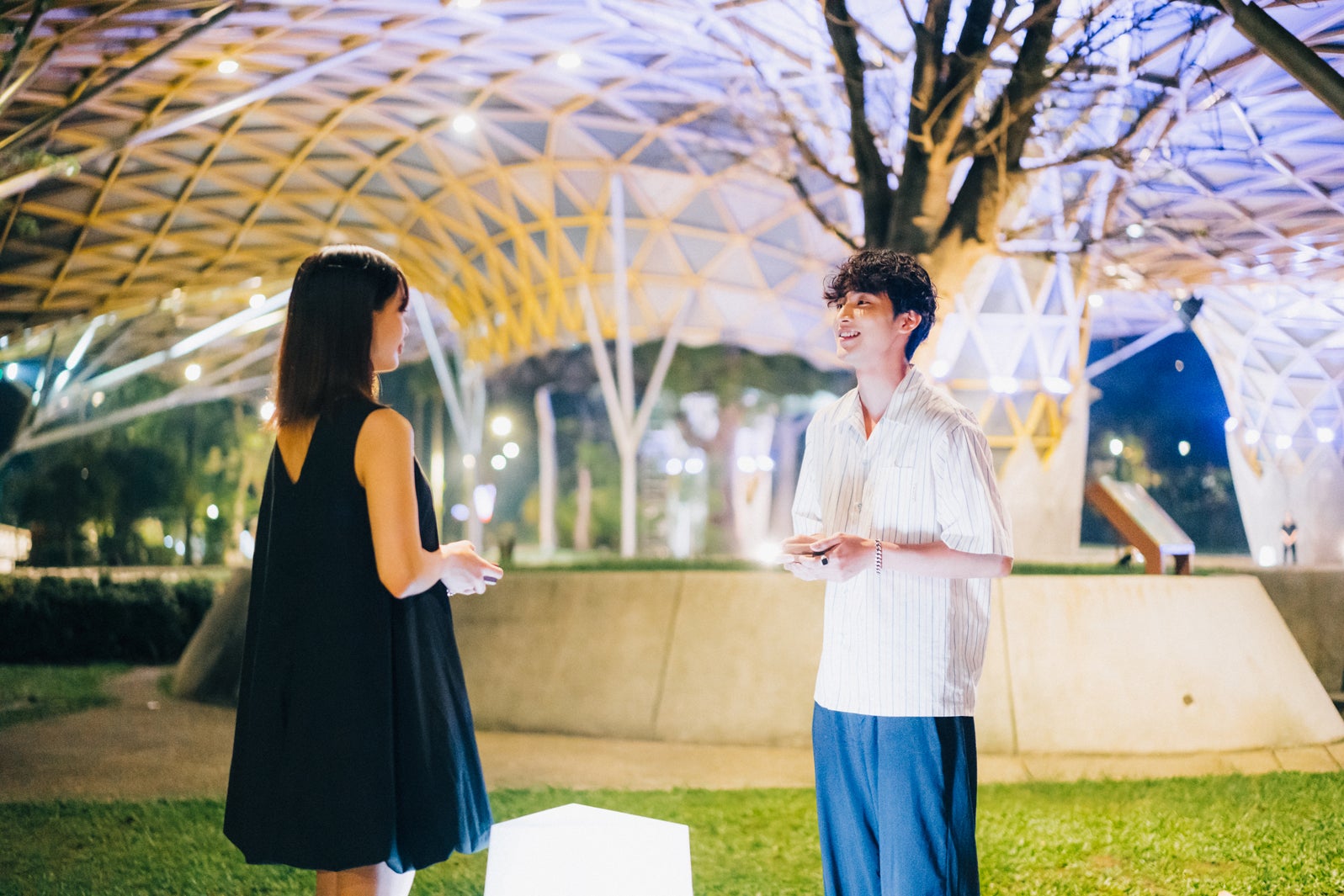 矢ヶ部初音、高崎凌「LOVE CATCHER Japan」最終話（C）CJ ENM CO., LTD. All Rights Reserved（C）AbemaTV,Inc.