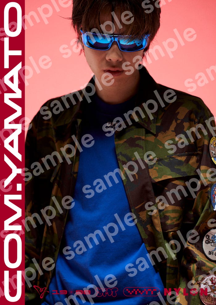 「コムドットやまとNYLON SUPER VOL.16」大判フォトカード:Amazon(C)NYLON SUPER