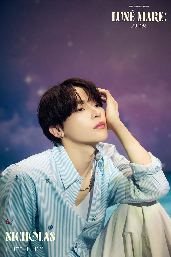 「2023 &TEAM FANTOUR LUNE MARE : 月波」Concept Photo -NAMI-/NICHOLAS(C)HYBE LABELS JAPAN