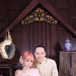 2012年7月に結婚したファンタジスタさくらだ&BOSE