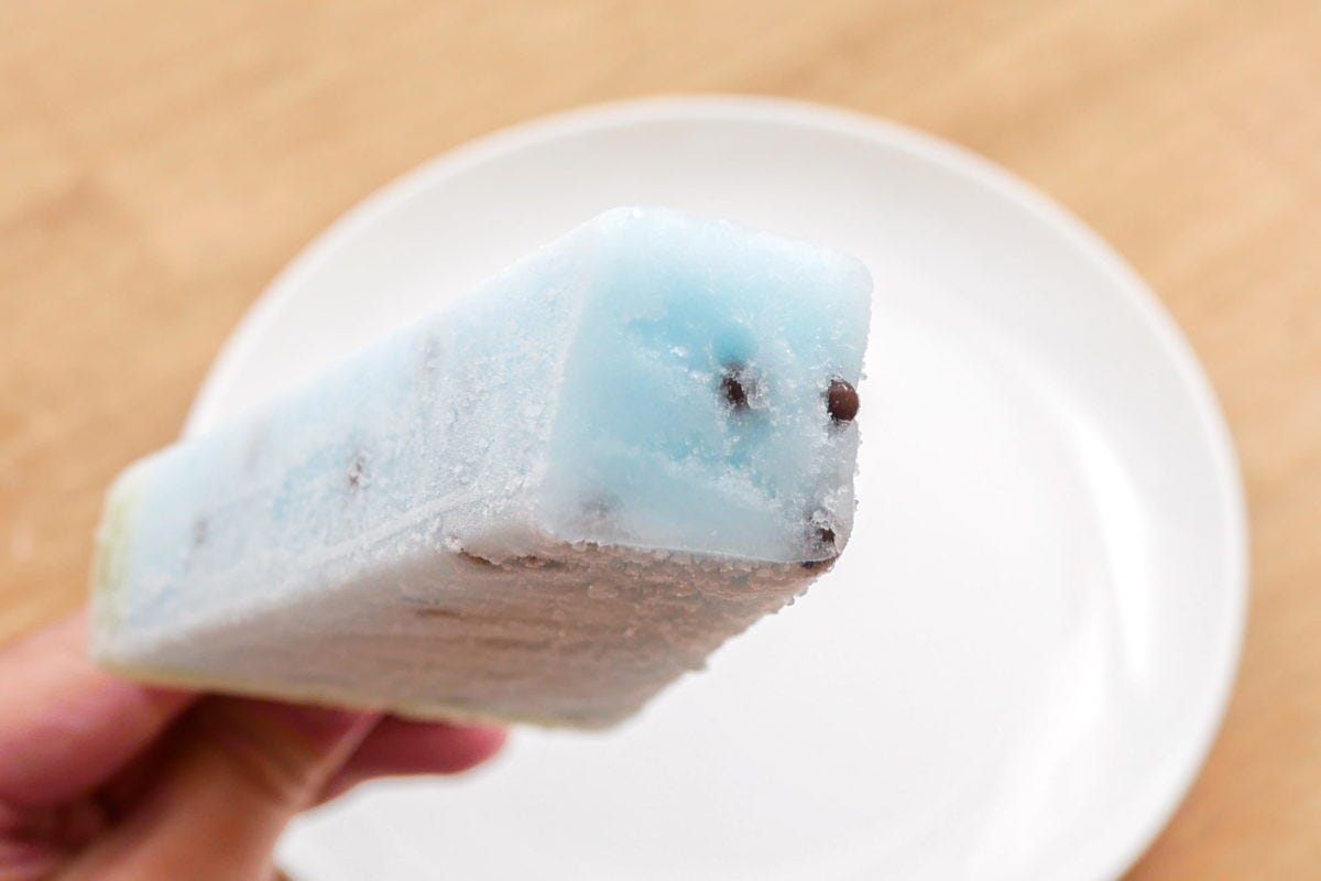 幸せ！？の青いスイカバー