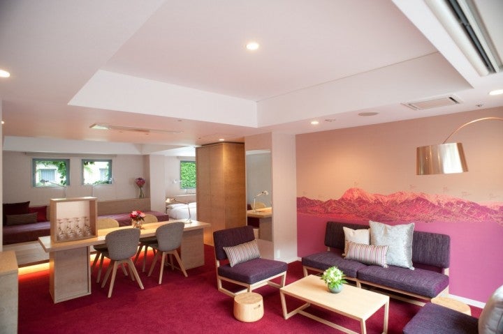 2階レジデンステラスルーム／画像提供：星野リゾート