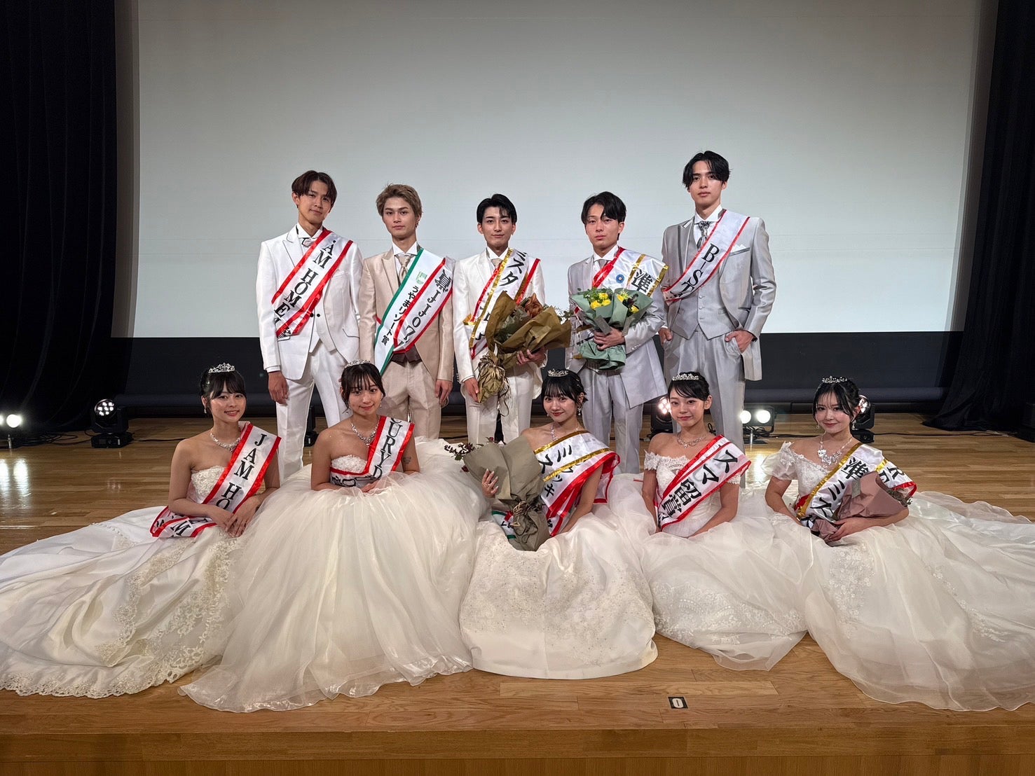 「ミス・ミスター中央コンテスト2024」ファイナリスト（提供写真）