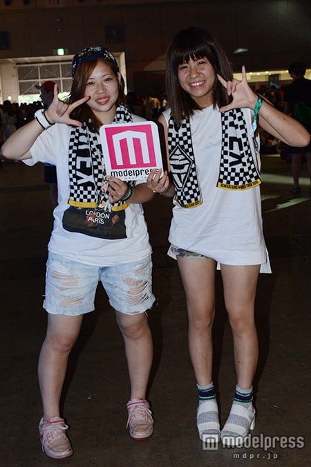 GENERATIONSファンのサマソニ来場者