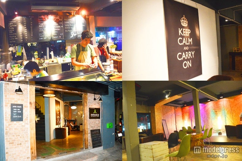 スイーツと音楽を楽しむ、タイのお洒落ローカルカフェ