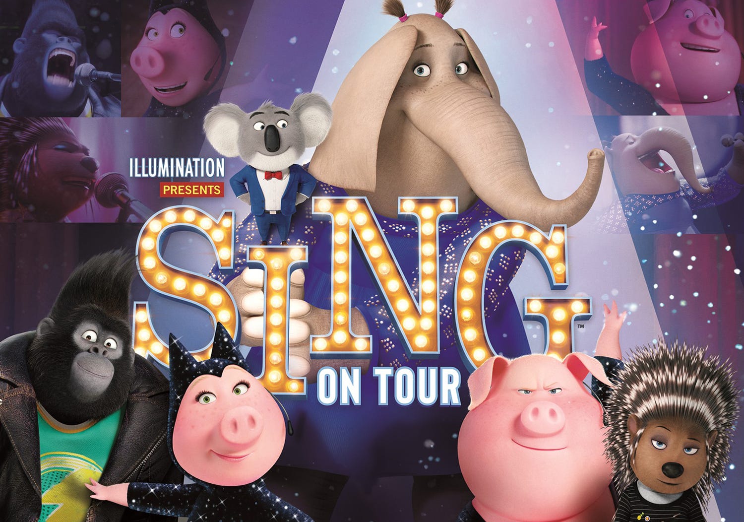 USJ、映画「SING/シング」の新ミュージカル・アトラクション来春オープン