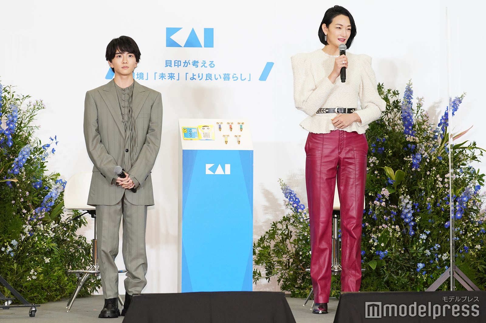 板垣李光人、冨永愛 （C）モデルプレス