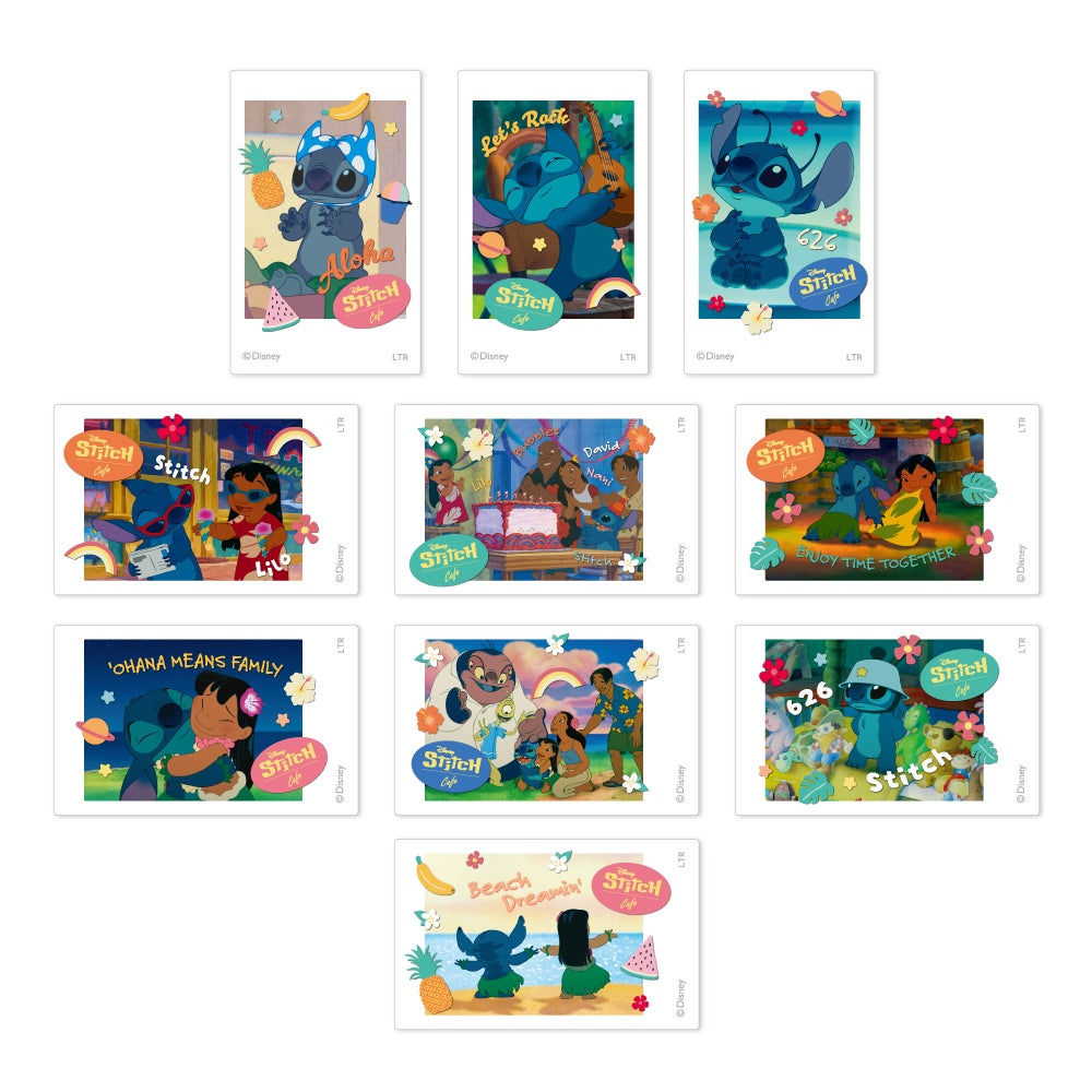 ステッカー（ランダム10種）  税込605円（C）Disney