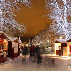 年中クリスマスムード漂うマーケット／画像提供：フィンランド政府観光局