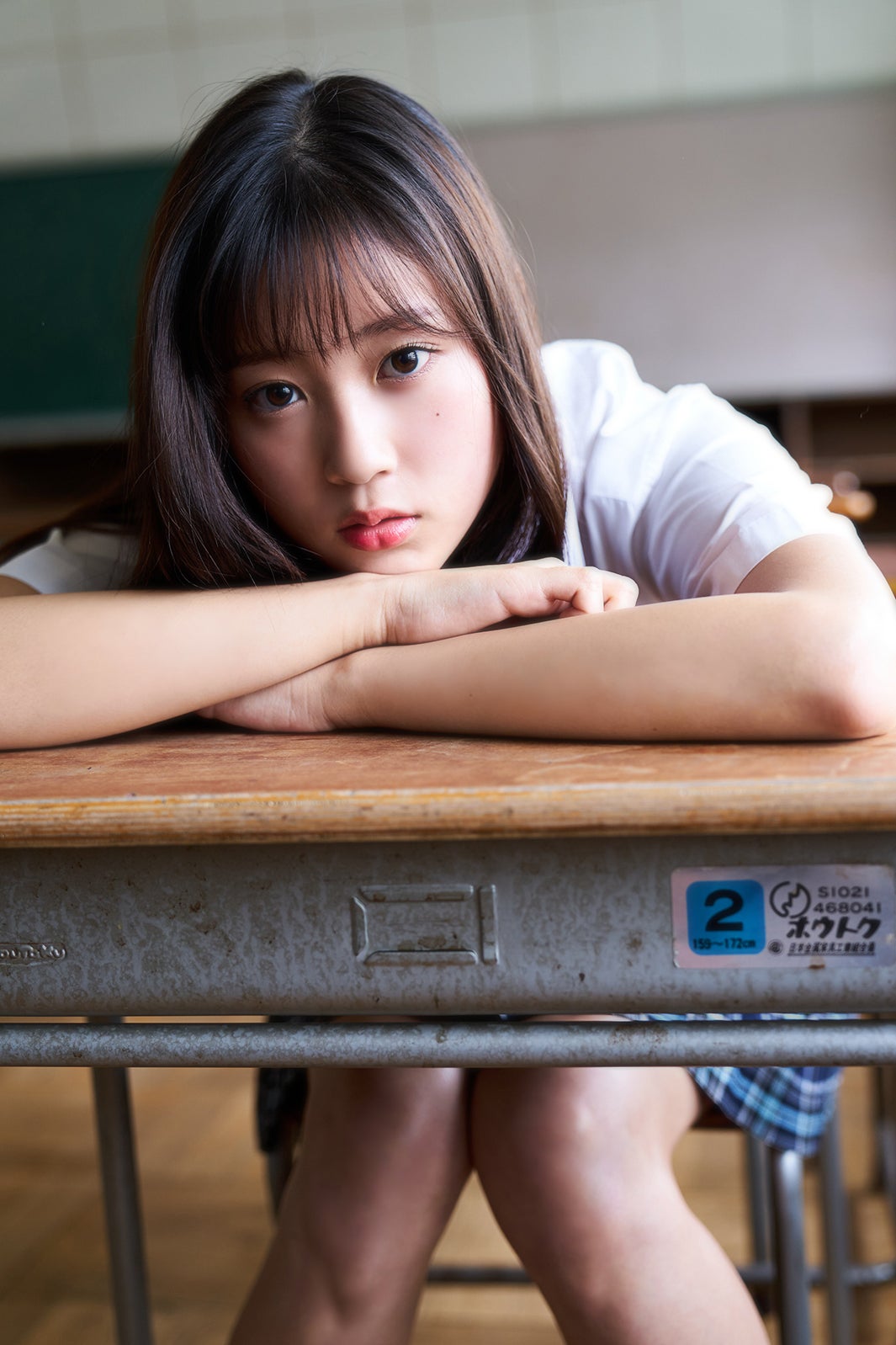 光野有菜サイン入りポラ 制コレ'20」グランプリ光野有菜、ふっくらバスト際立つランジェリー姿