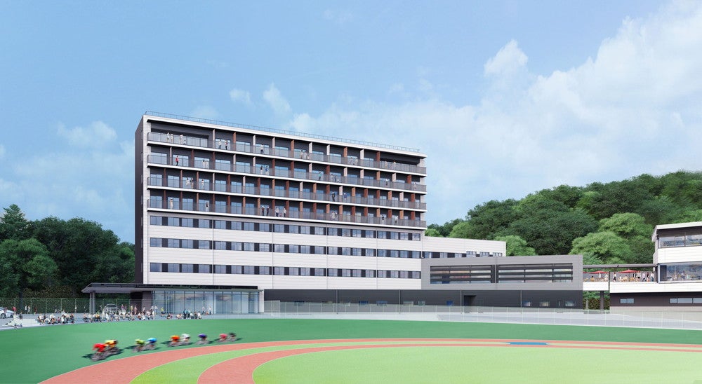 岡山「KEIRIN HOTEL 10」競輪場が目の前のスタジアム一体型ホテル