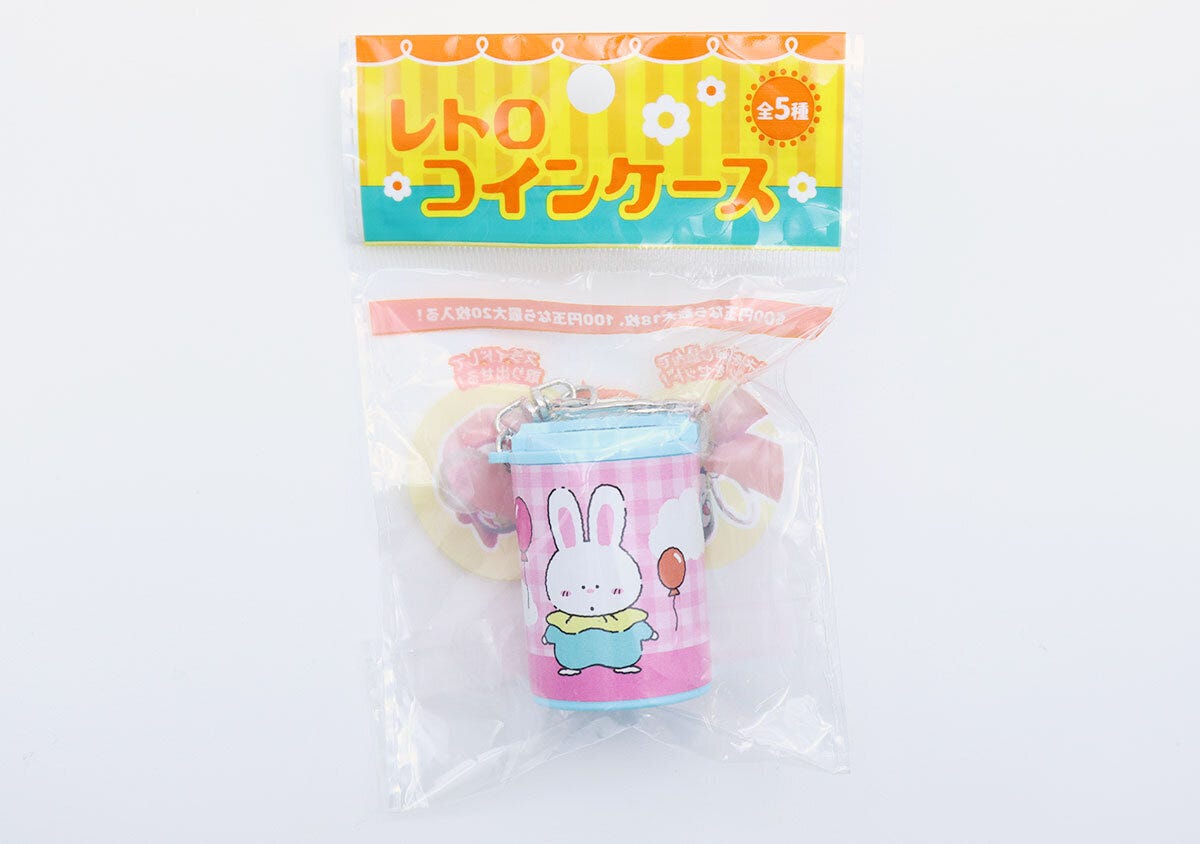 ダイソーのレトロコインケースのパッケージ