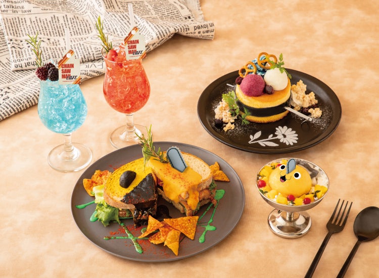 チェンソーマンカフェ 劇場版『チェンソーマン レゼ篇』（C）2025 MAPPA／チェンソーマンプロジェクト （C）藤本タツキ／集英社