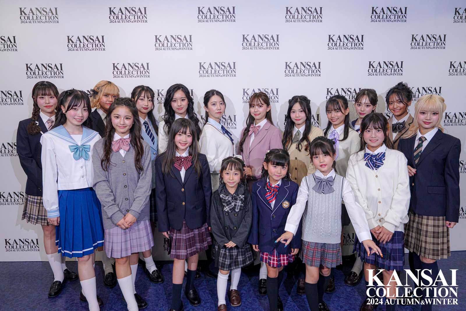 「GAKUSEI RUNWAY 2024 SPRING＆SUMMER」受賞者（提供写真）