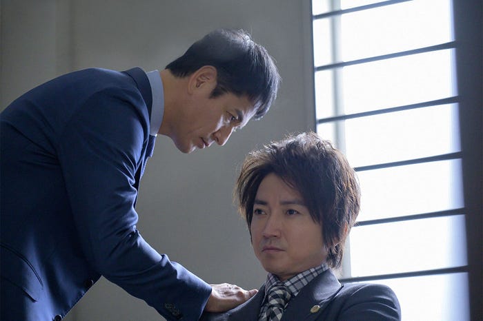 沢村一樹、藤原竜也/「Get Ready!」最終話より(C)TBS