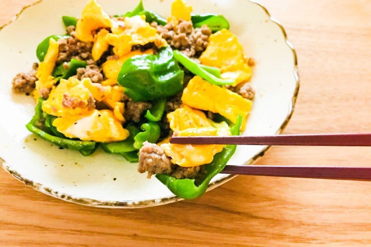 ピーマンの炒めもの