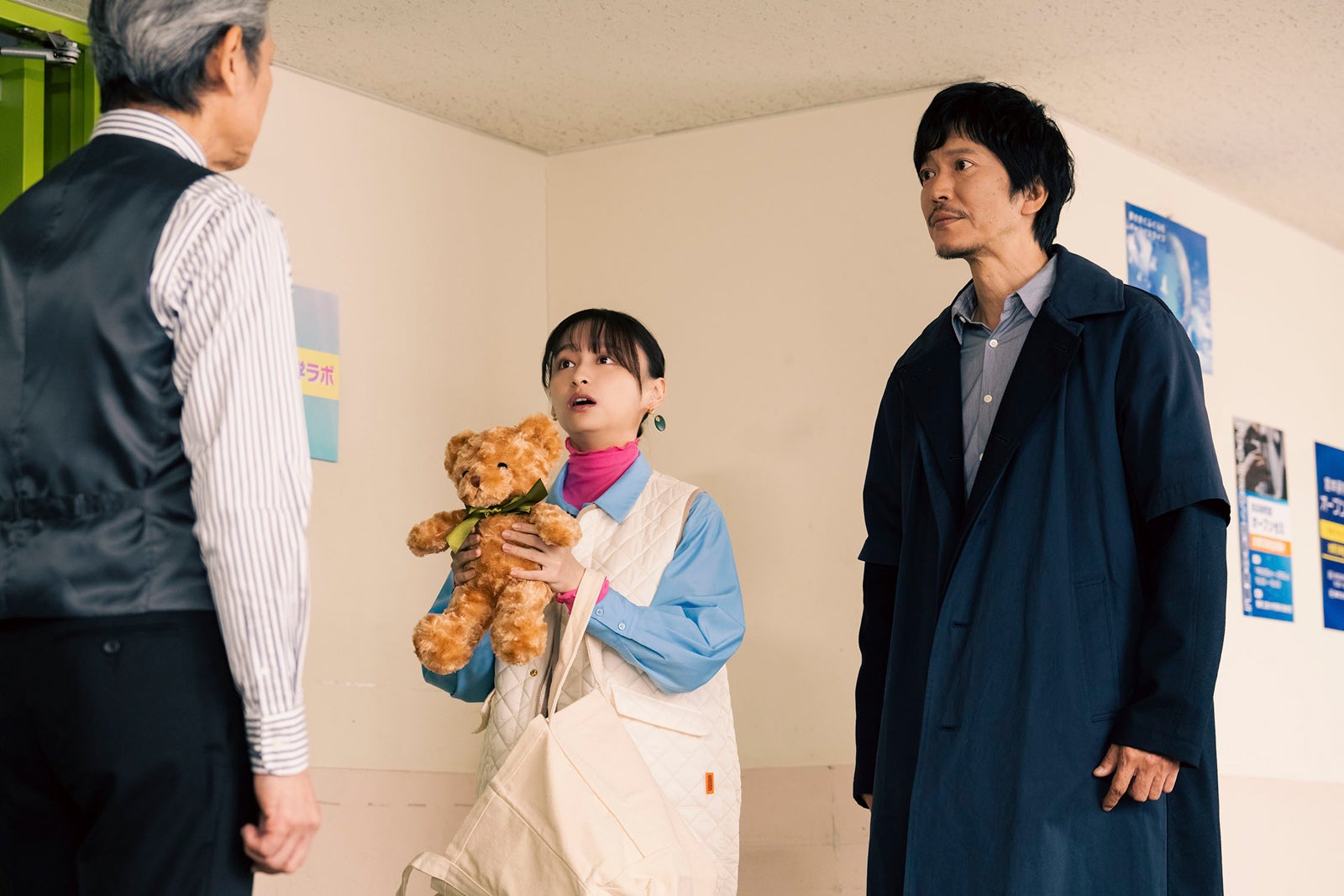 田辺誠一、影山優佳「ハコビヤ」第3話より（C）「ハコビヤ」製作委員会