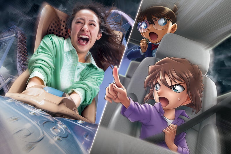 名探偵コナン×ハリウッド・ドリーム・ザ・ライド ～激走の試乗会～／画像提供：ユニバーサル・スタジオ・ジャパン