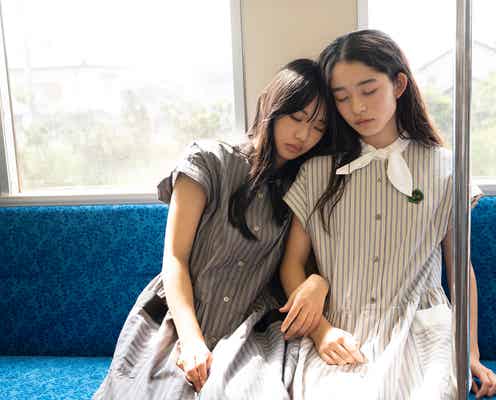 「seju」の新人コンビ・紗和&穂刈優、腕組み密着 “夏の終わり”グラビアで浴衣姿も披露