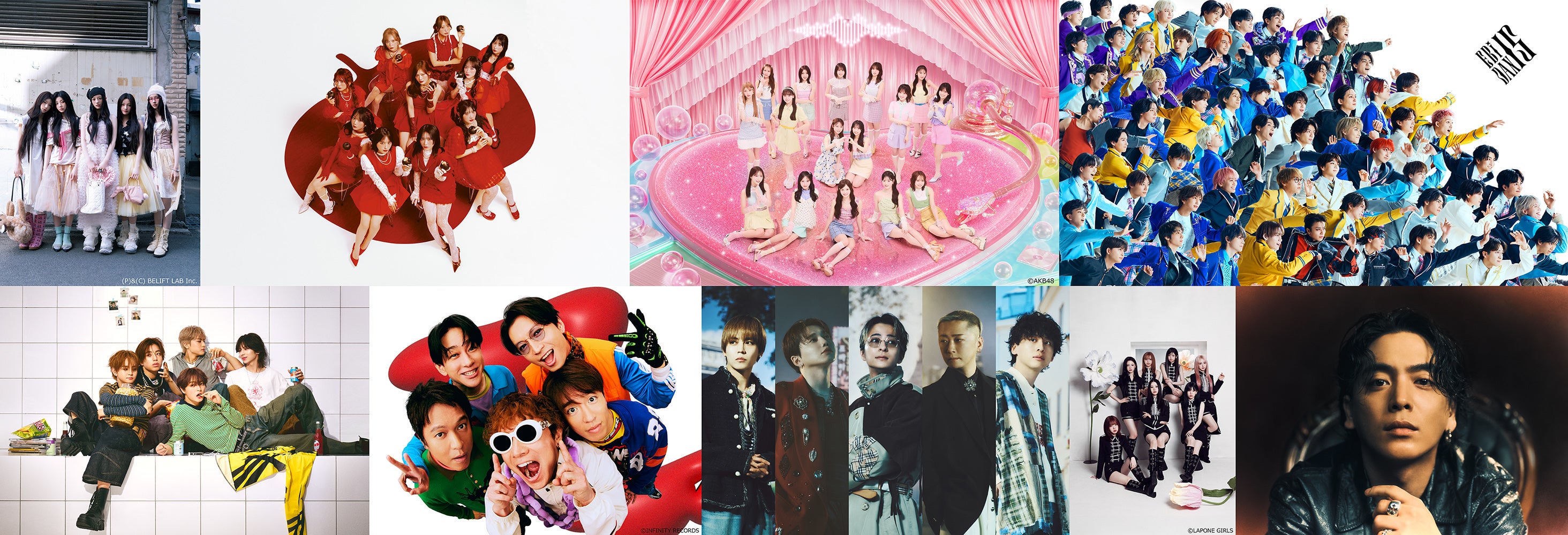 8月3日放送「CDTV」出演アーティストはAKB48・＝LOVE・EBiDAN・ILLITら 歌唱楽曲も発表