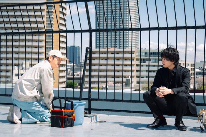 井浦新、中村倫也「DOPE 麻薬取締部特捜課」第1話(C)TBS