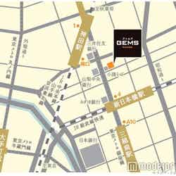 アクセスMAP/画像提供:野村不動産