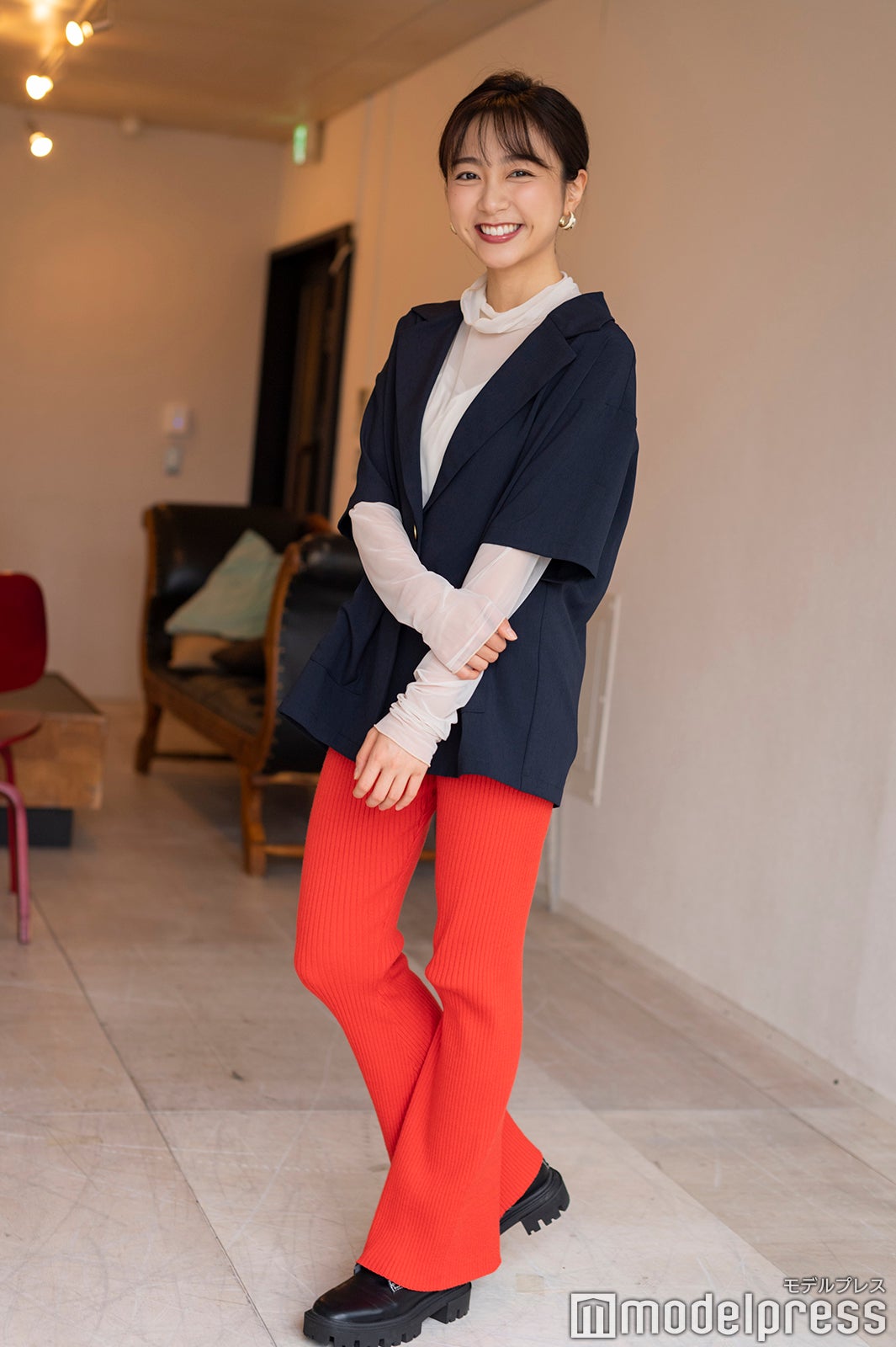 佐久間みなみアナ （C）モデルプレス