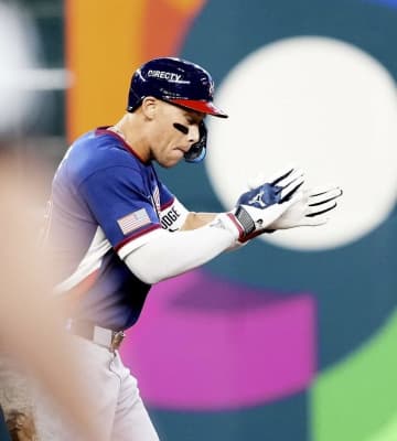 WBC 米国代表が1イニング2発で逆転成功！ジャッジもベンチ飛び出し絶叫 試合前時点で7発の打線が奮起