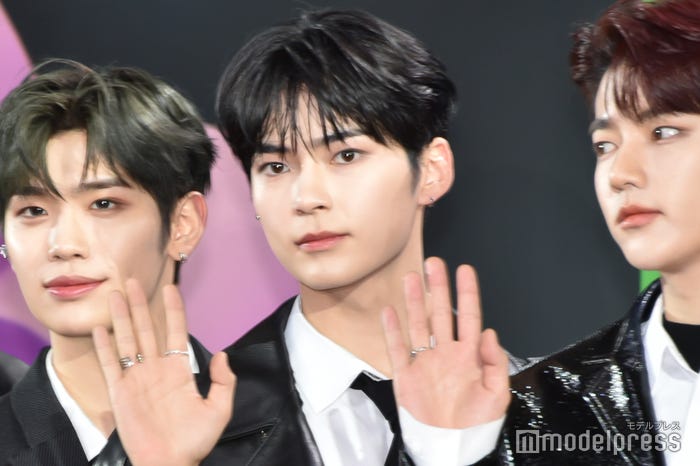 列を整えてリーダーシップを発揮していたソン・ハンビン(C)モデルプレス