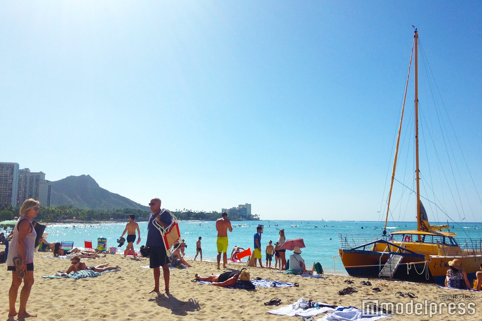 ワイキキビーチ（C）モデルプレス