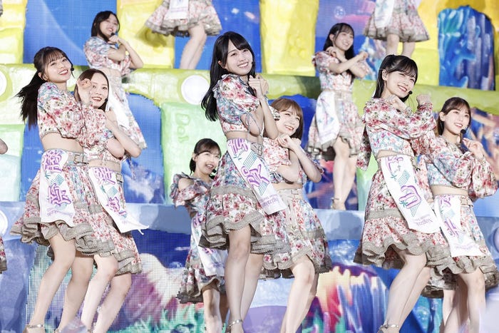 乃木坂46「真夏の全国ツアー2022」明治神宮31日公演の様子(C)乃木坂46LLC