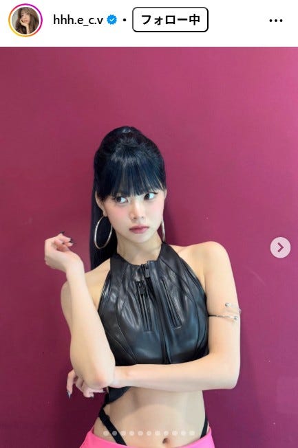 HONG EUNCHAE Instagramより