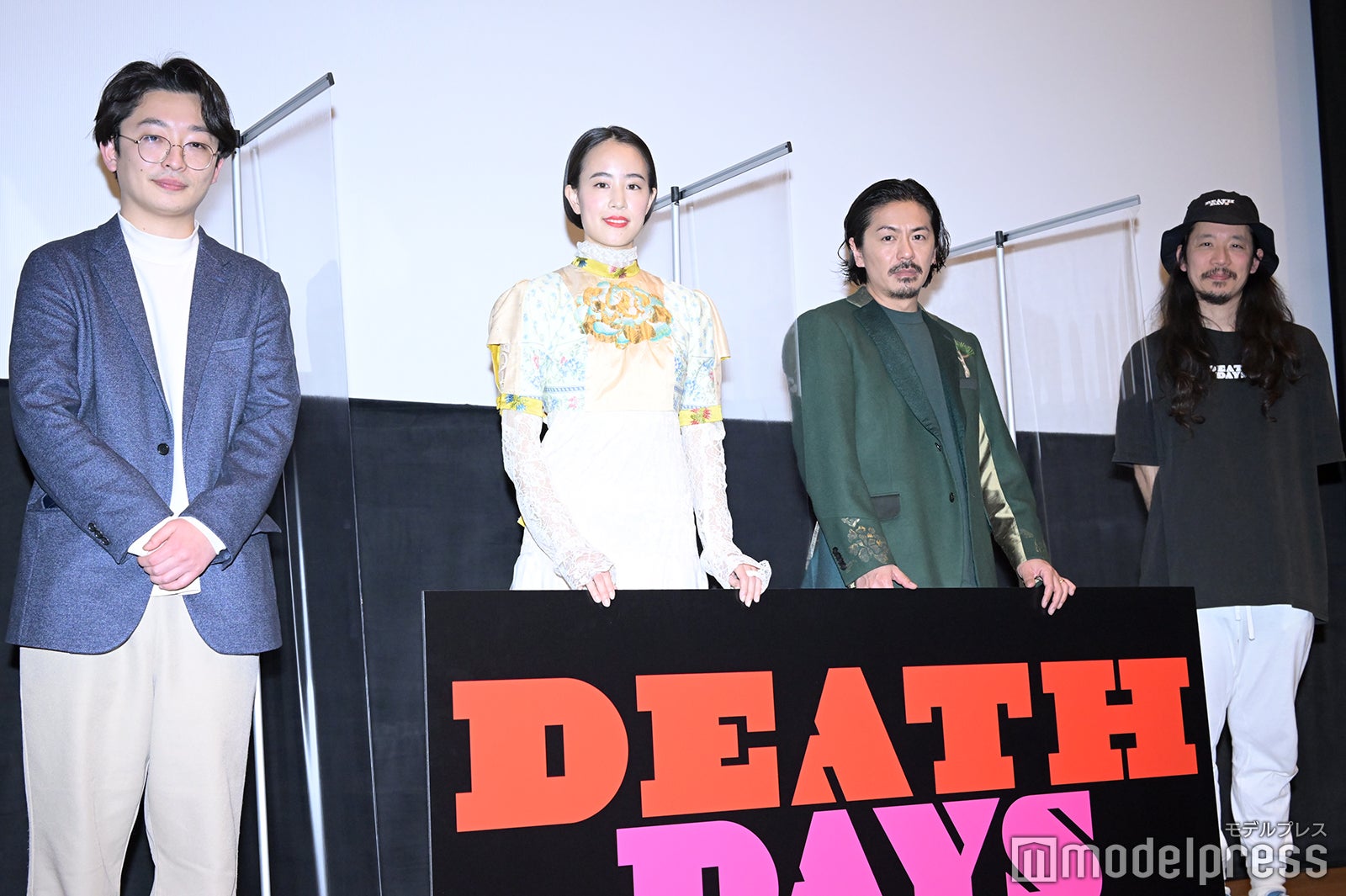 山西竜矢監督、石橋静河、森田剛、長久允監督 （C）モデルプレス