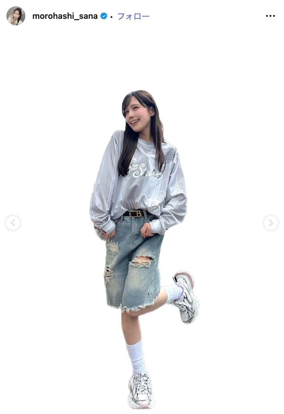 諸橋沙夏Instagramより