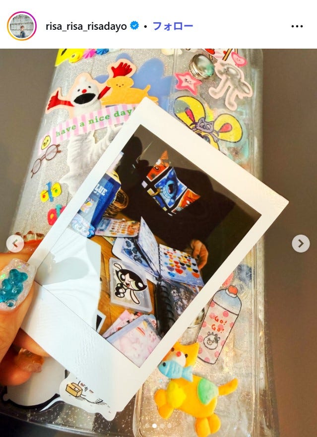 新垣里沙Instagramより